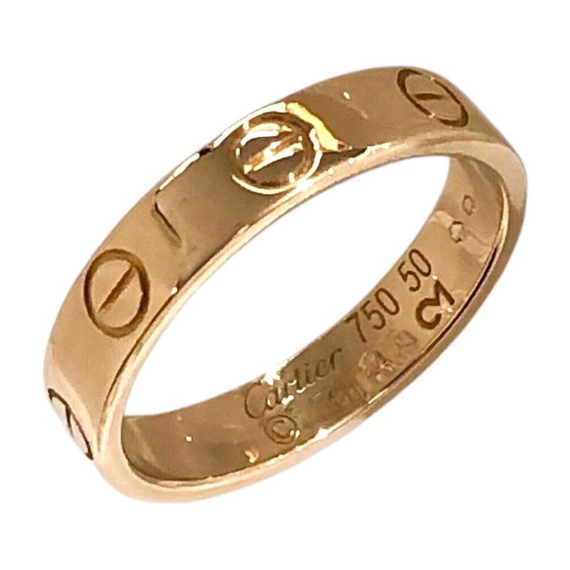 カルティエ Cartier ミニラブリング ピンクゴールド 750PG ジュエリー