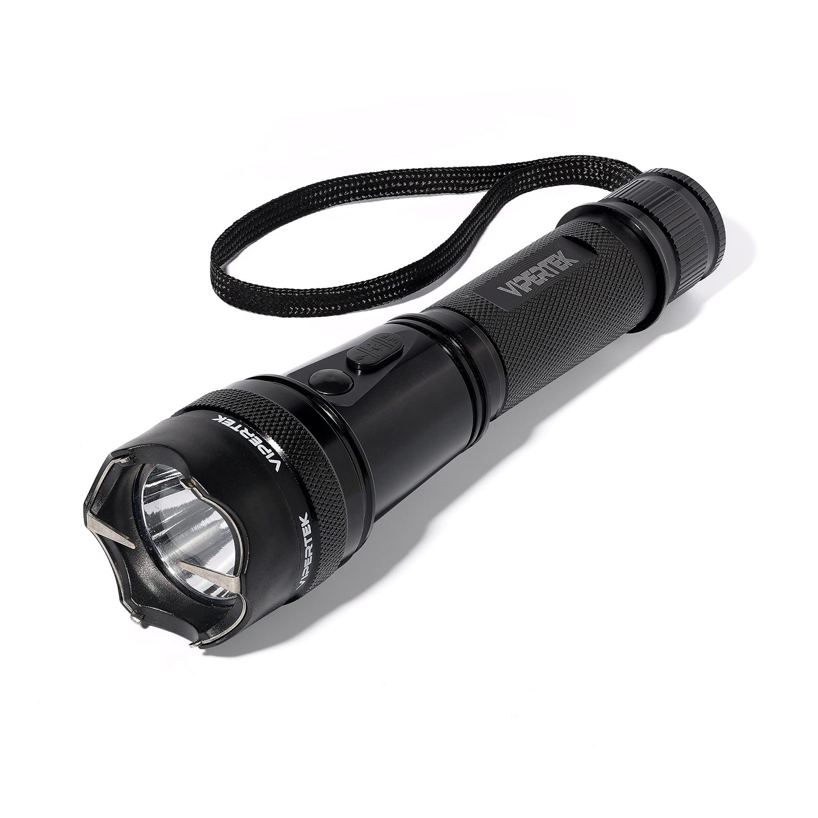 VIPERTEK VTS-195-53 Billion Heavy Duty Stun Gun - Rechargeable with LED Tactical Flashlight