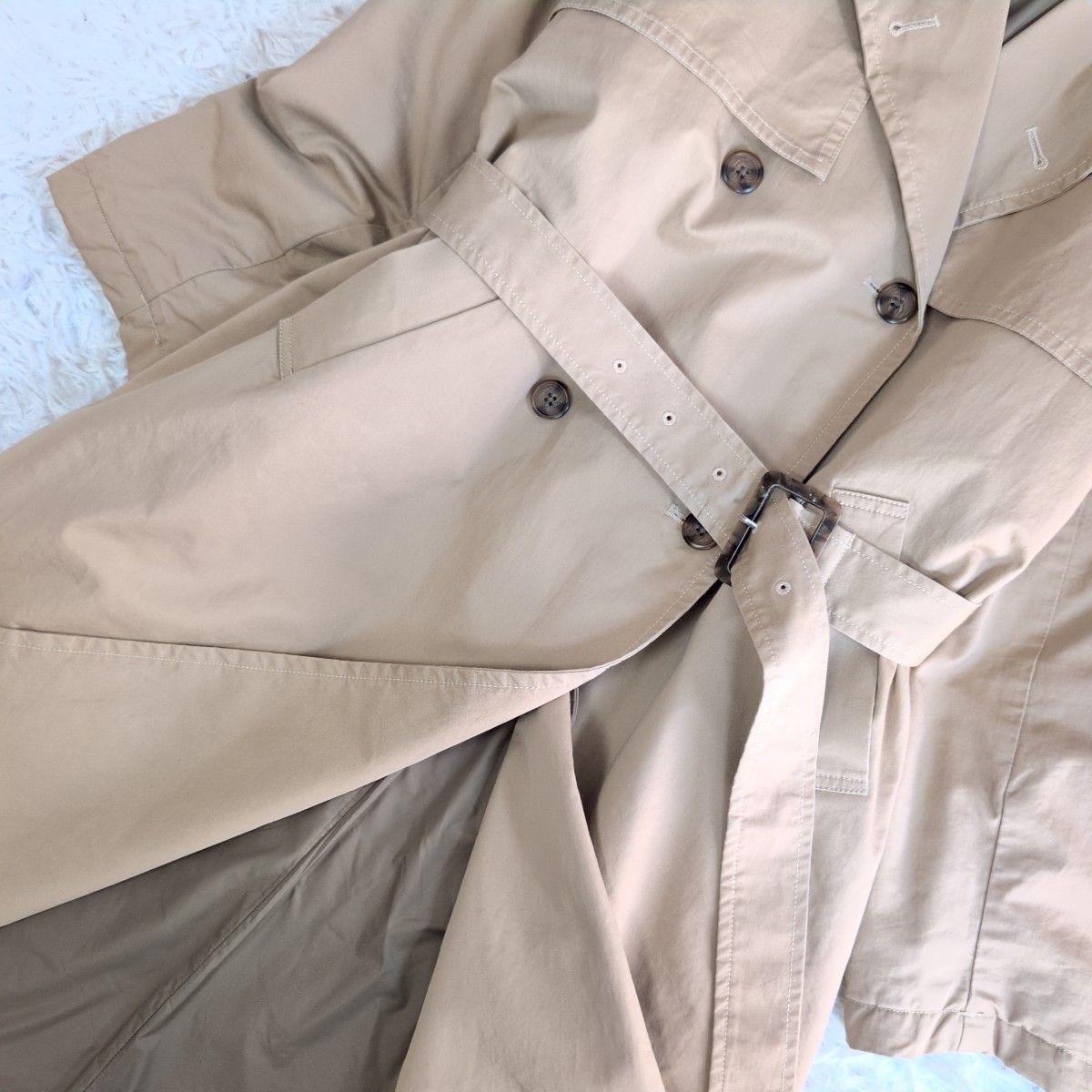 人気✨アメリヴィンテージ AMERI vintage THINDOWN TRENCH COAT シン