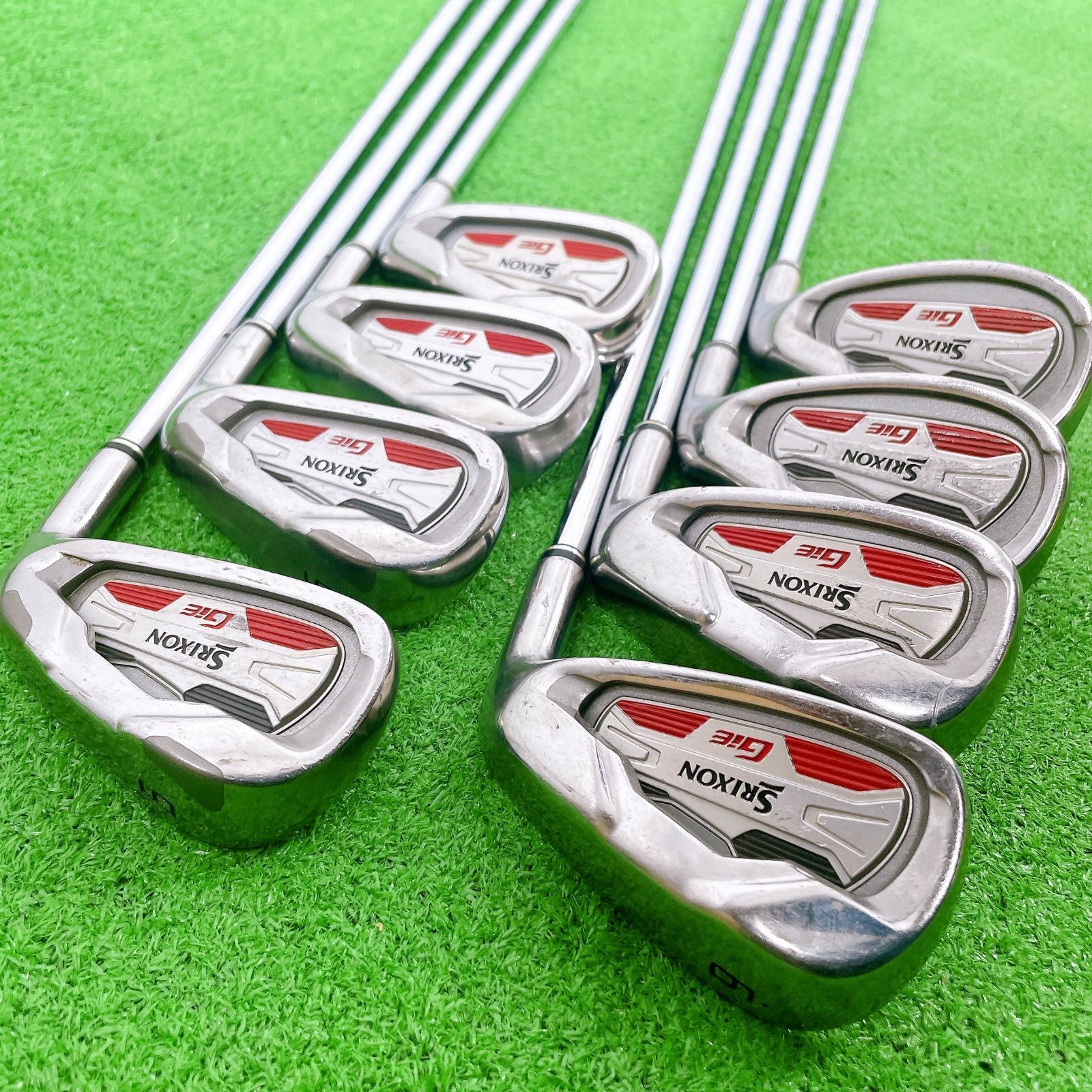 スリクソン GiE 8本 アイアンセット フレックスS 初心者 中級者に