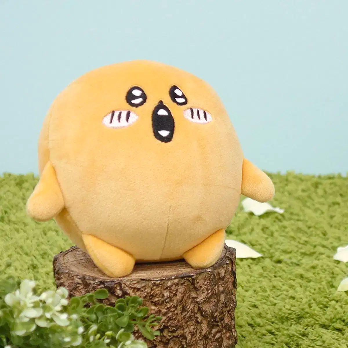 自分ツッコミくま もぐらコロッケ ぬいぐるみS （2周年）-エイノバ