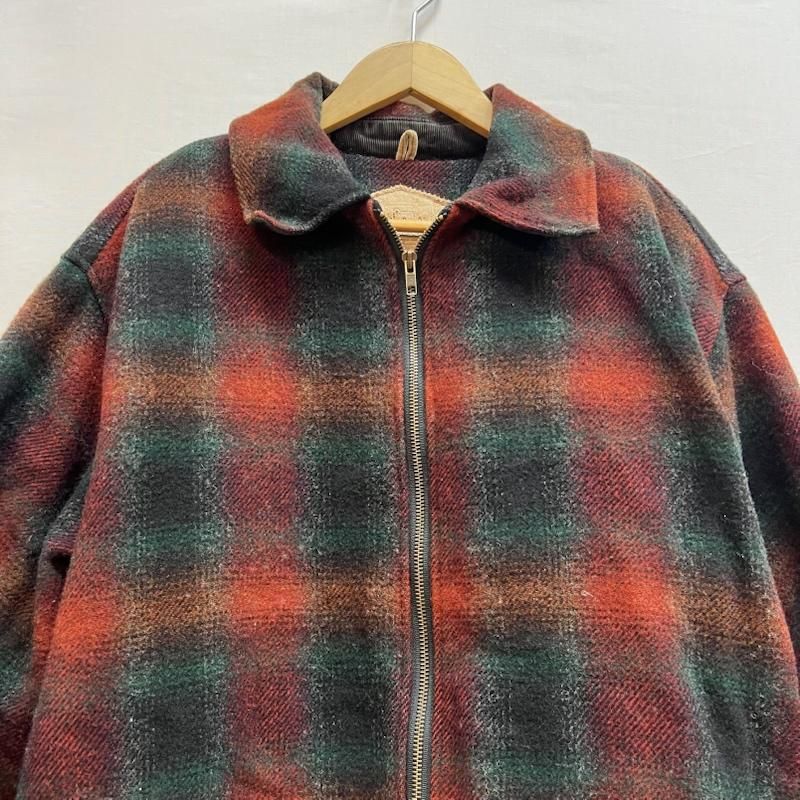 WOOLRICH ウールリッチ ジャケット 上着 ジャンパー ブルゾン 90s オンブレ チェック ウール スポーツジャケット ビンテージ