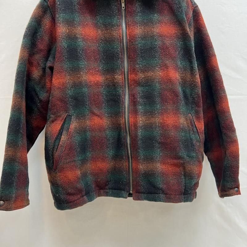 WOOLRICH ウールリッチ ジャケット 上着 ジャンパー ブルゾン 90s オンブレ チェック ウール スポーツジャケット ビンテージ KANDAIZUMI_COM