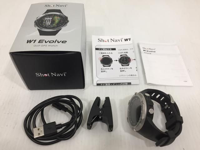 返品OK ゴルフ用品 テクタイト ショットナビ Shot Navi ショットナビ W1 Evolve 黒 LLC-HASEGAWATOSO_COM