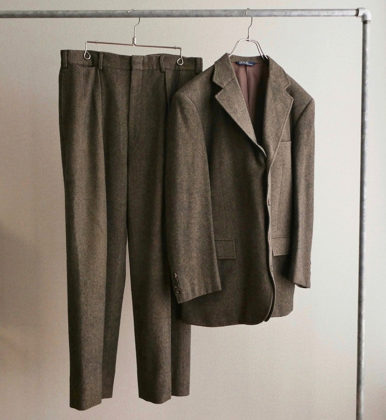 POLO Ralph Lauren tweed suit set up