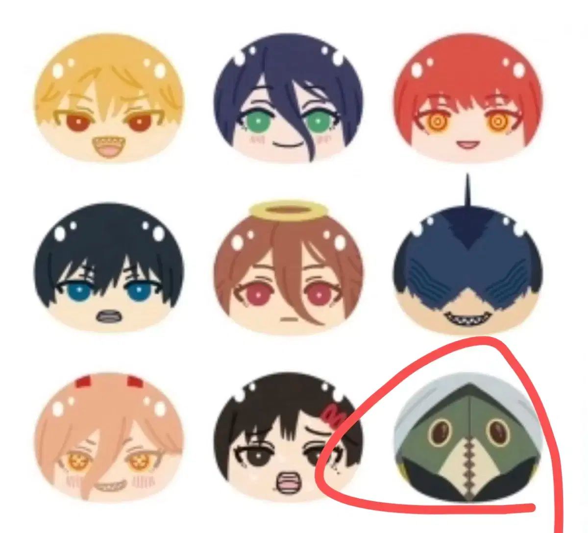 チェンソーマン おまんじゅう 天使の悪魔 チェンソーマン レゼ篇 おまんじゅうにぎにぎマスコット 天使の悪魔 5