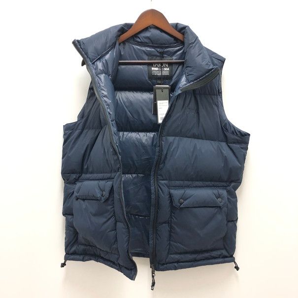 中古品】 WIND AND SEA×TAION VOLUME DOWN VEST ウィンダンシー x