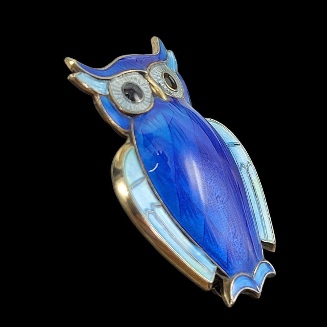 Swarovski ホルン型ブローチ