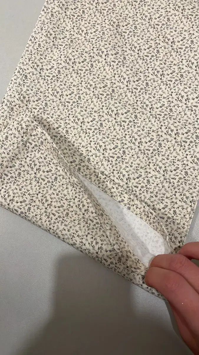 ビアプレーン ワイドパンツ フラワー M DECORATOM_COM_BR