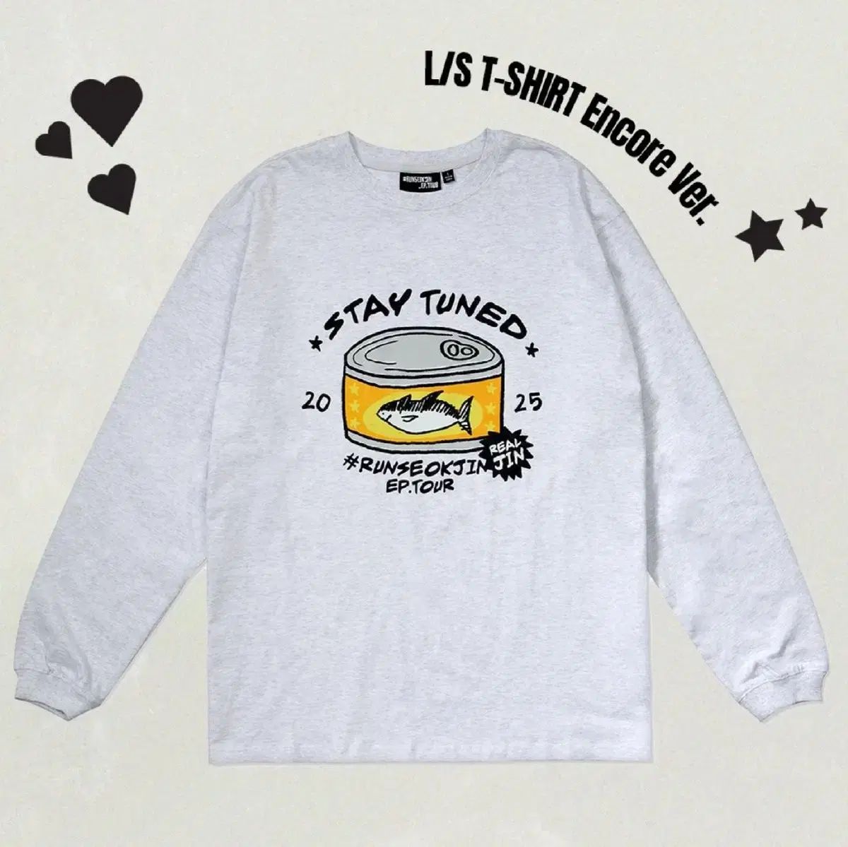 RUNSEOKJIN 長袖 Tシャツ アンコールコンサート 仁川 インチョン