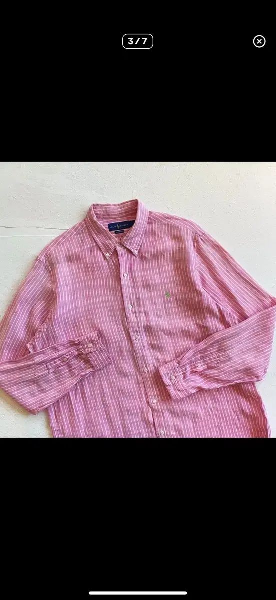 ポロラルフローレン リネン ピンク ストライプ シャツ xl WWW_KARIMZIABAT_FR