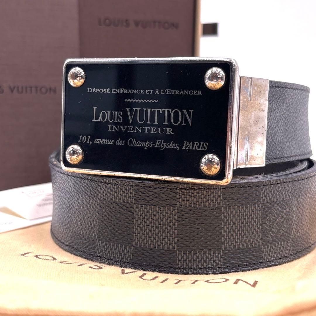 LOUIS VUITTON ルイヴィトン ベルト ダミエグラフィット サンチュール