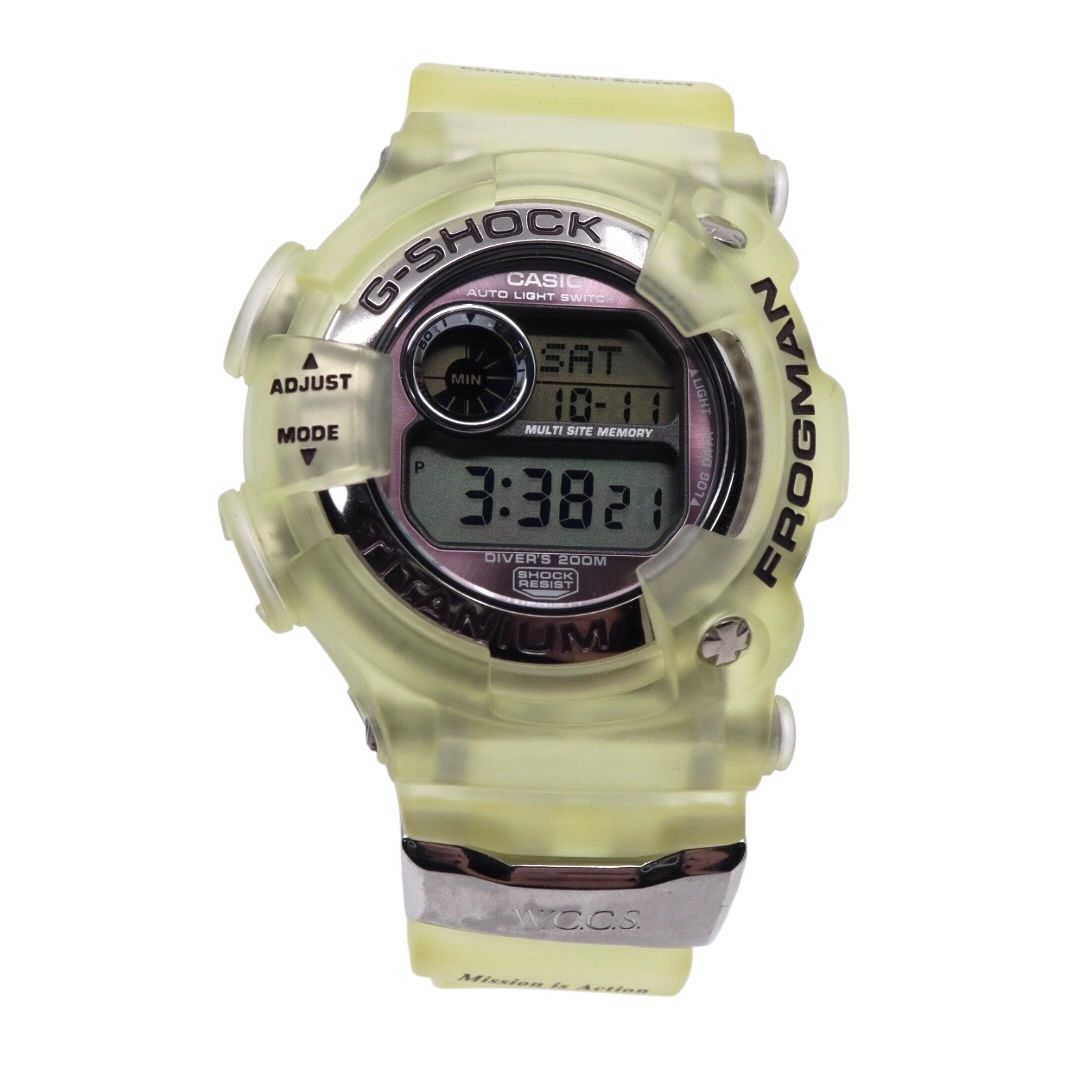 未使用級 美品】カシオ G-SHOCK フロッグマン DW-9900WC