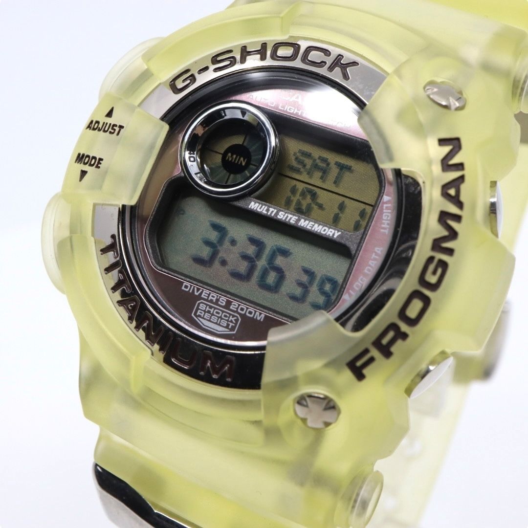 未使用級 美品】カシオ G-SHOCK フロッグマン DW-9900WC