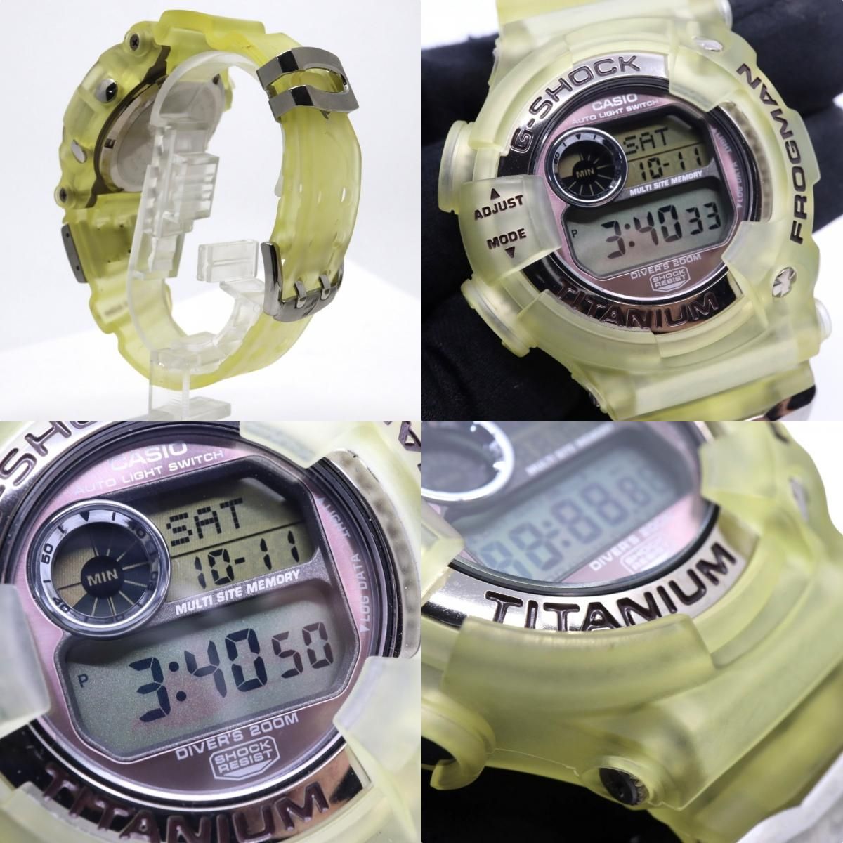 G-SHOCK/フロッグマン W.C.C.S DW-9900WC-7T動作未確認 G-SHOCK/フロッグマン W.C.C.S DW-9900WC-7T動作未確認 - メルカリ