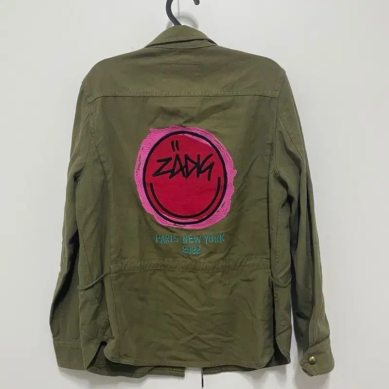 ZADIG&VOLTAIRE ザディグ・エ・ヴォルテール カーキ色 コットン ジャケット