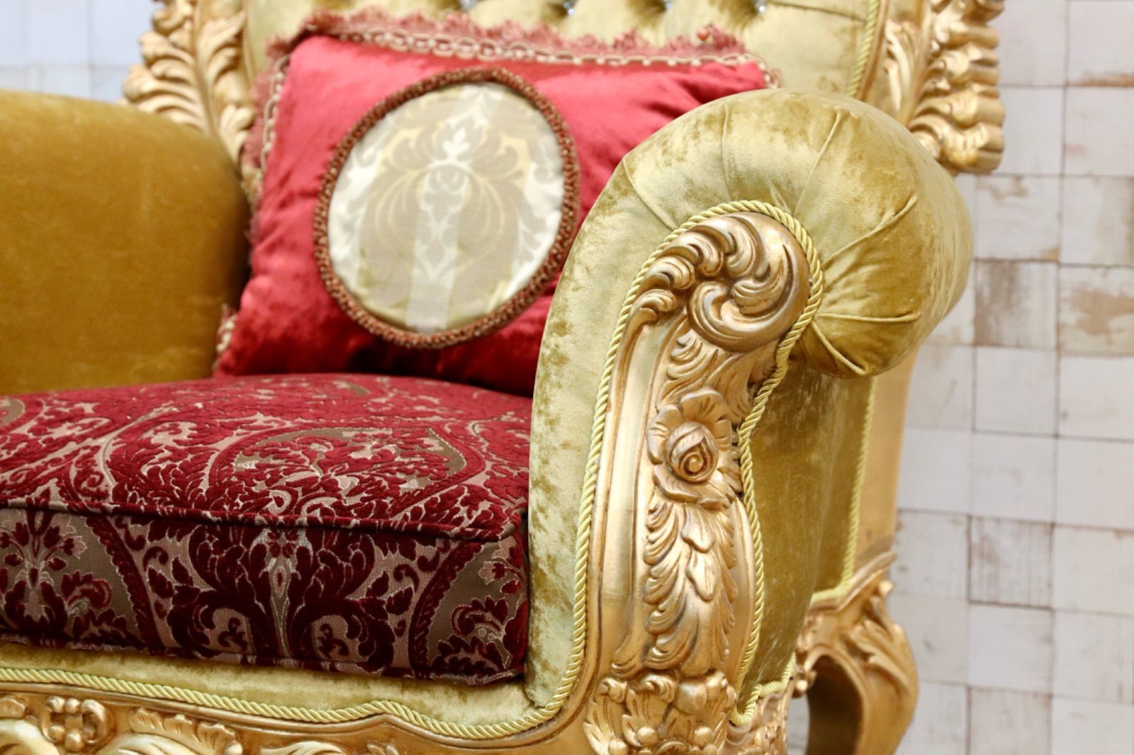 クラシックスタイル シングルソファ