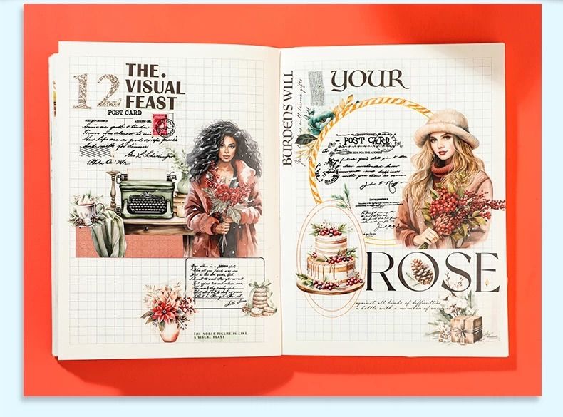 海外マスキングテープ巻売り 漫歩春風 人物マスキングテープ 海外マスキングテープ巻売り アラビアンナイトの踊り子 人物マスキング