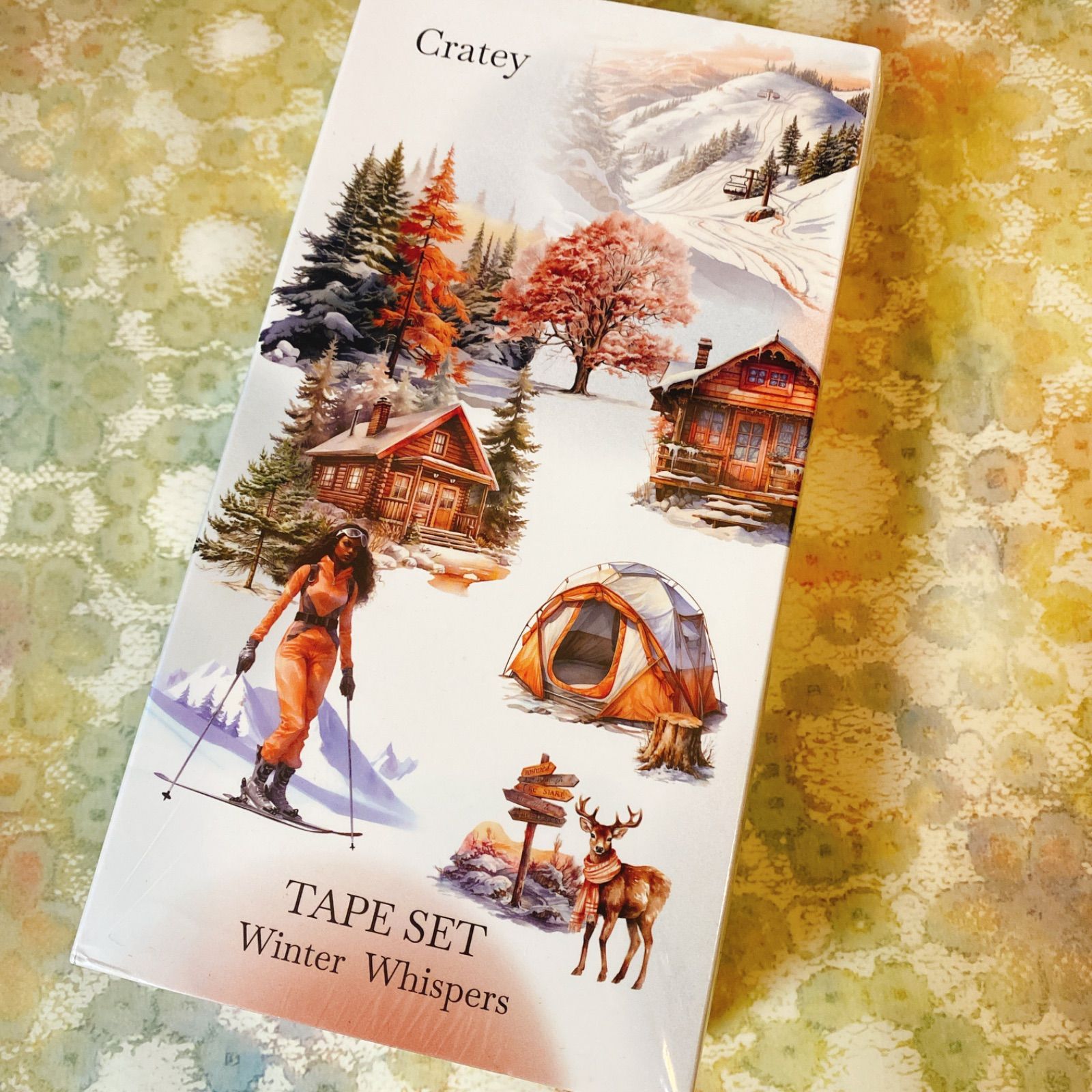 251110 Winter 海外マスキングテープ巻き売り 人物マスキングテープ