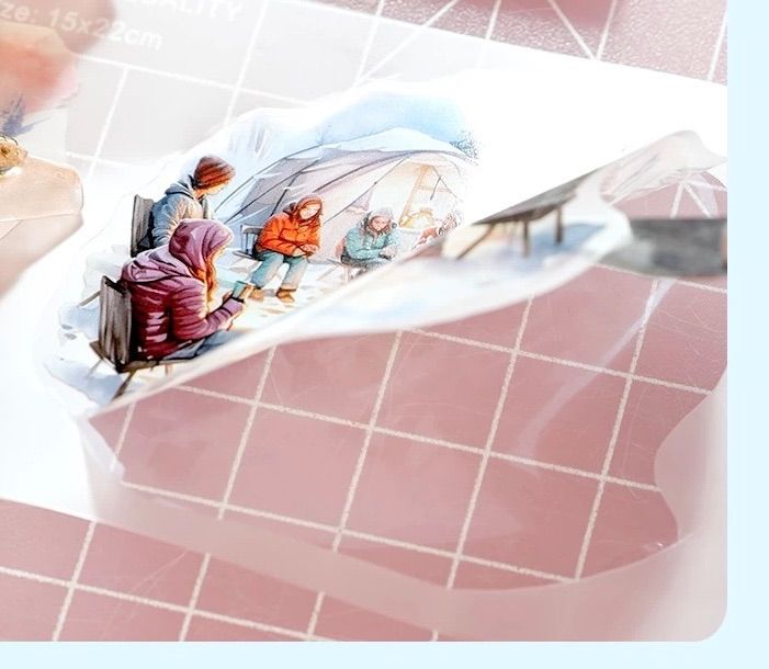 251110 Winter 海外マスキングテープ巻き売り 人物マスキングテープ