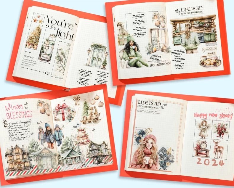 251110 Winter 海外マスキングテープ巻き売り 人物マスキングテープ