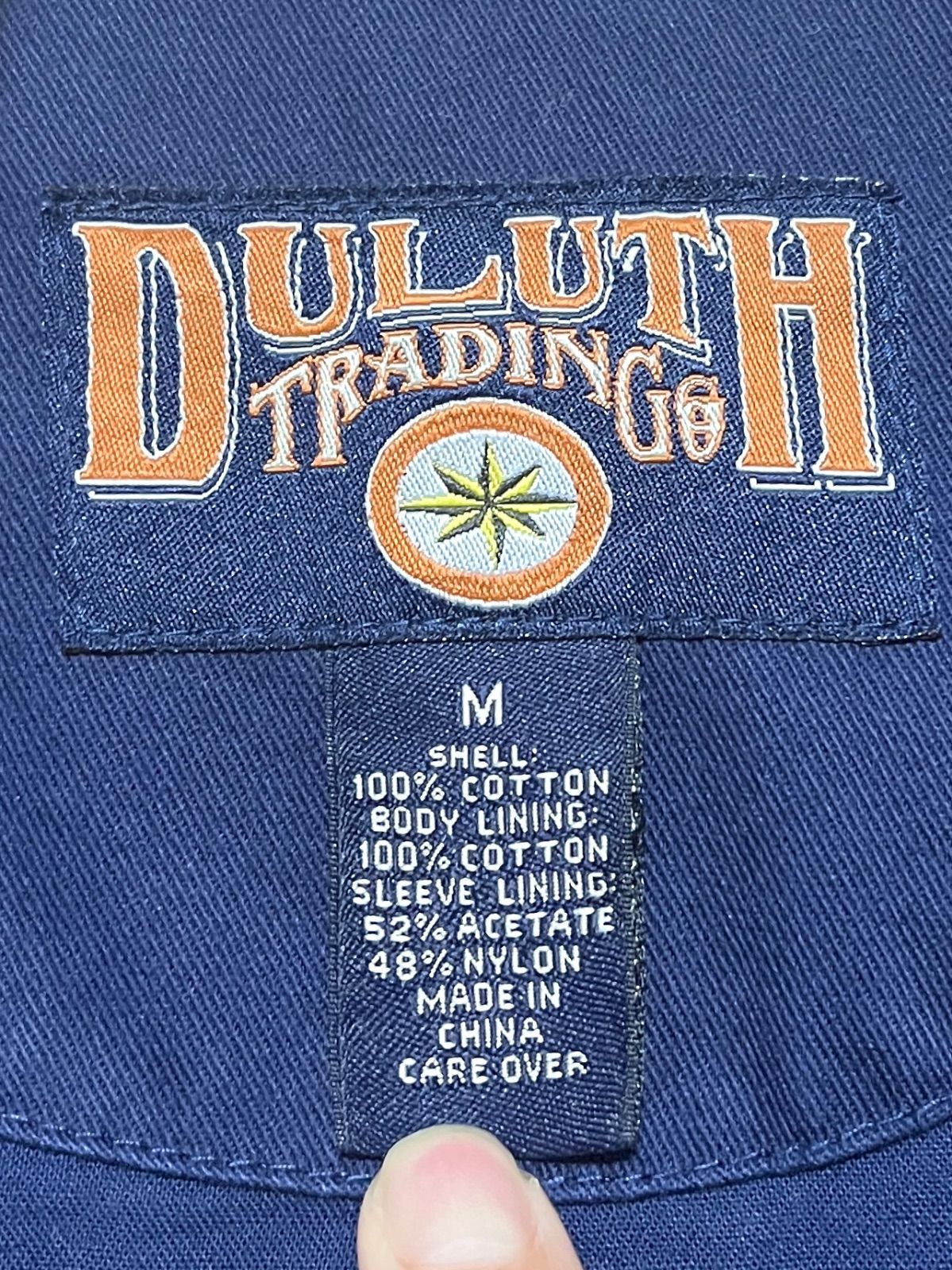 DULUTH TRADING】ワークテーラードジャケット M ブレザー ダルース 
