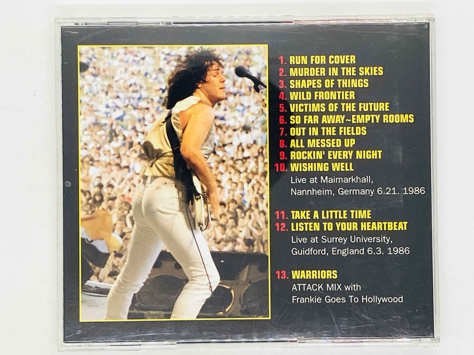 CD GARY MOORE / 1986 REVISITED / ゲイリー・ムーア ツメカケ
