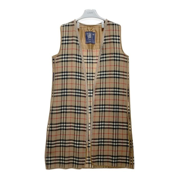 ☆Burberry's バーバリー ノバチェック コートライナー ベスト ウール