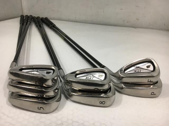 【中古ゴルフクラブ】(7本セット)ミズノ JPX E310 チタンフェース アイアン JPX60 HT 5〜9.P.A【14日間返品OK】 返品OK 【中古ゴルフクラブ】(7本セット)ミズノ JPX E310 チタン