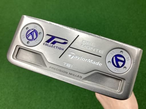 テーラーメイド TP COLLECTION HYDRO BLAST DEL MONTE TB1 34インチ パター PT スチール フレックスその他 メンズ 男性用 右利き 右用 Dランク ゴルフクラブ