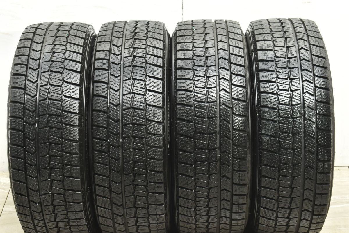  超バリ溝 WAREN 16 in 6 5 J 53 PCD 114 3 ダンロップ ウィンターマックス WM 02 215 60 R クラウン エスティマ オデッセイ ヴェゼル 16インチ タイヤ ホイールセット