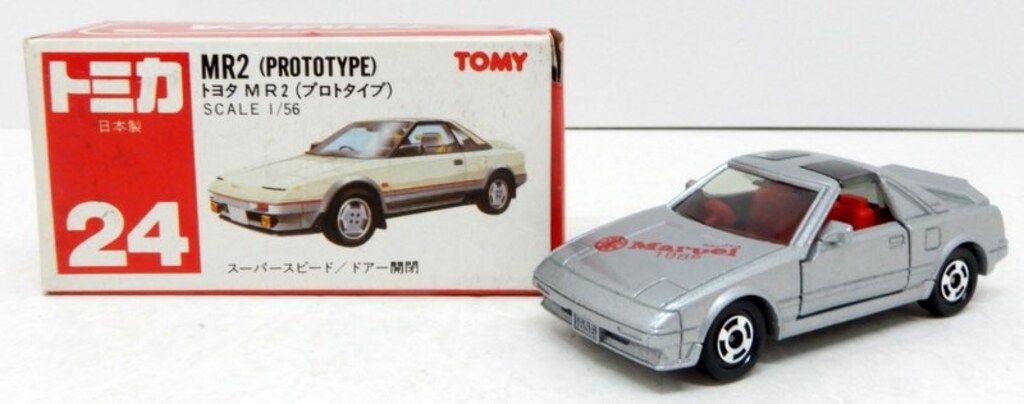 トミー トミカ赤箱/名古屋丸栄デパート特注 トヨタ MR2(プロトタイプ