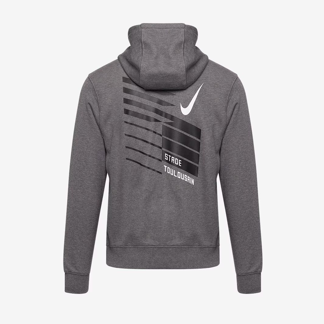 ナイキ ラグビー スタッド トゥールーザン 2025 パーカー チャコールヘザー 黒 ブラック モデル 日本未発売