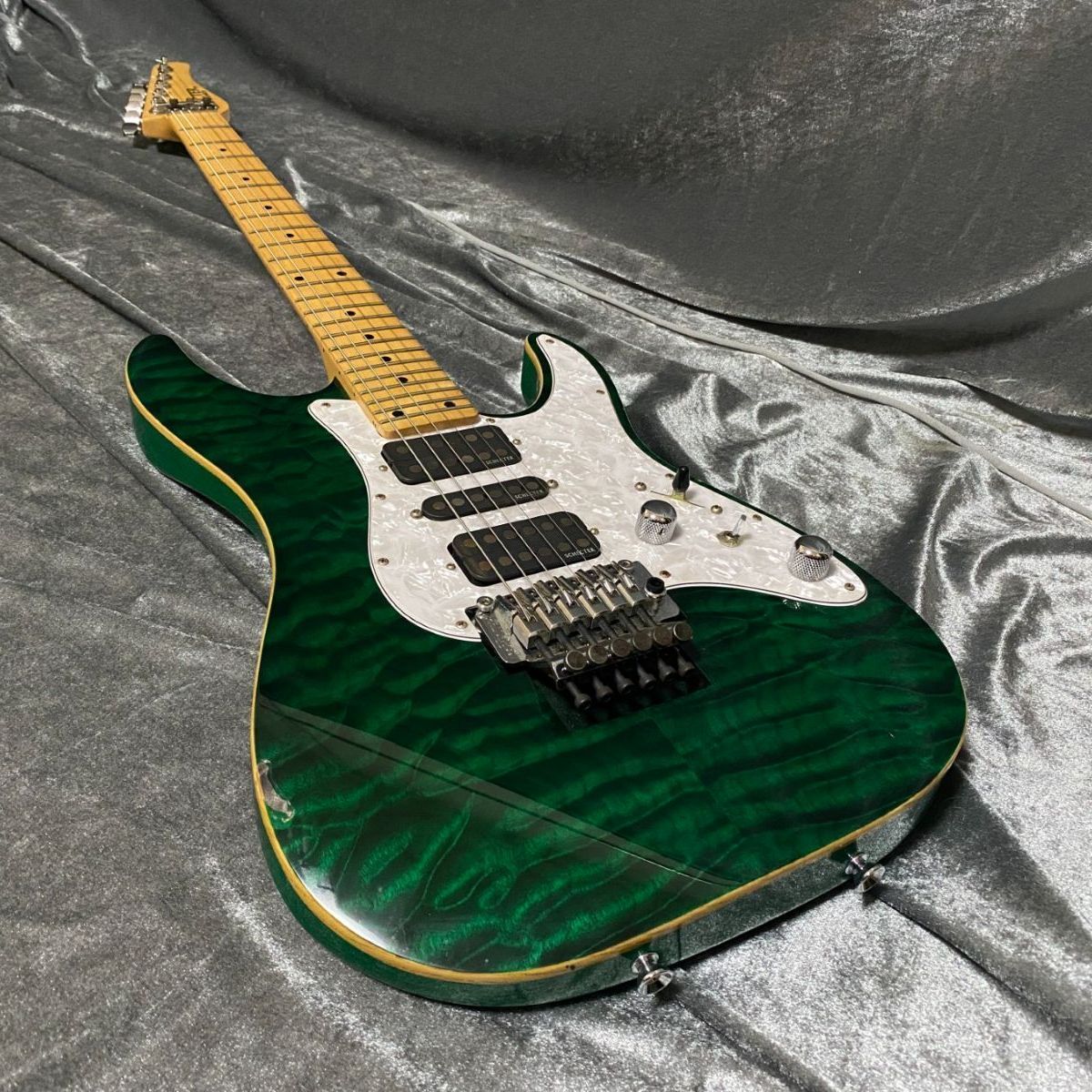 SCHECTER シェクター SD-2-24 AS 国産 Made in Japan アッシュボディ HSH コイルタップ付 定価181 500円 エレキギター