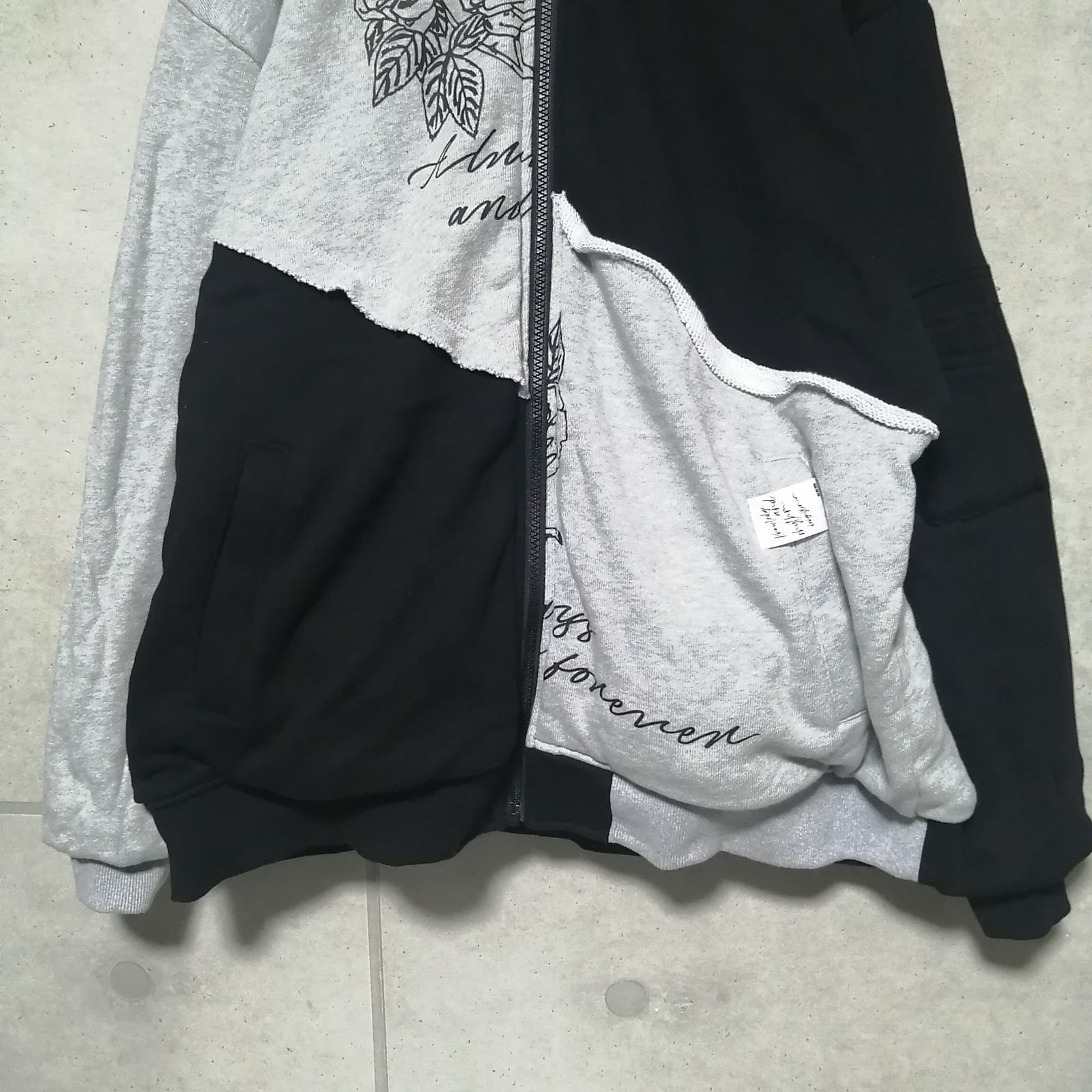 GLIMCLAP リバーシブルブルゾン 14-013 BLACK S - メルカリ