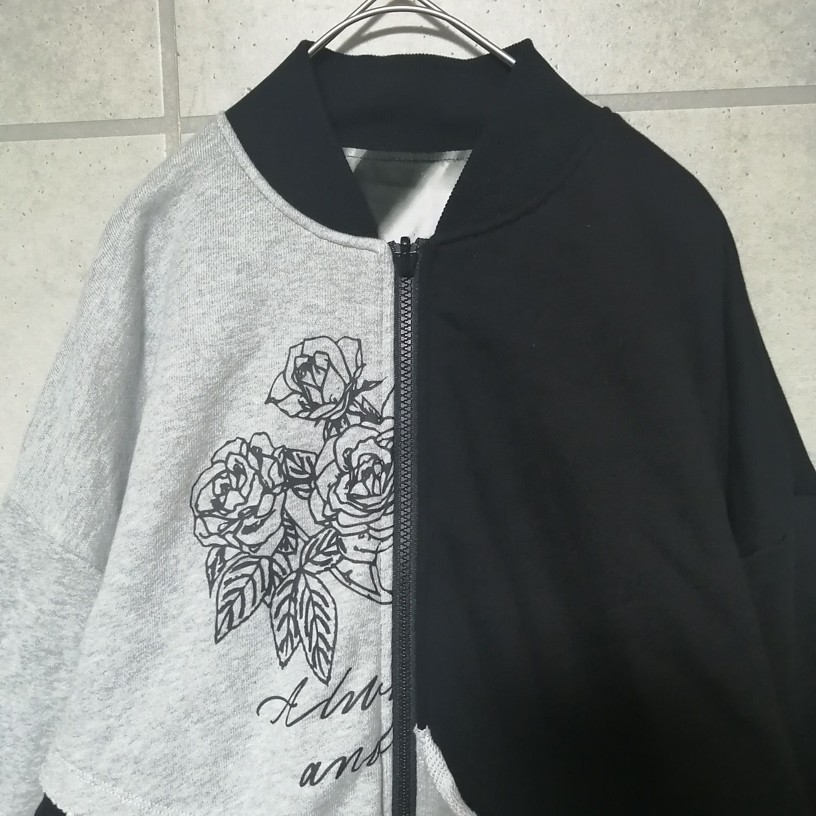 GLIMCLAP リバーシブルブルゾン 14-013 BLACK S - メルカリ