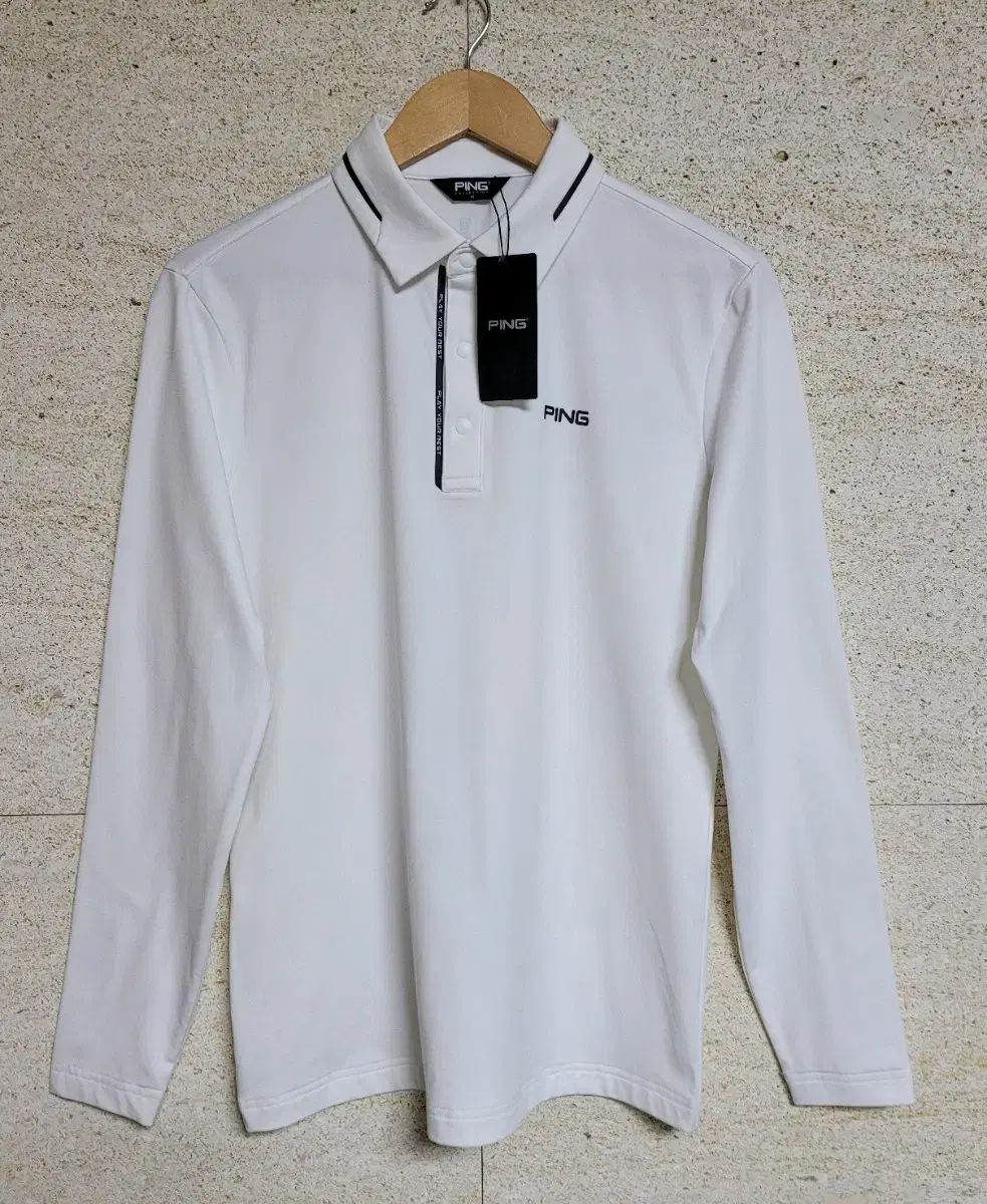 PING ゴルフ メンズ 弱起毛 長袖 Tシャツ