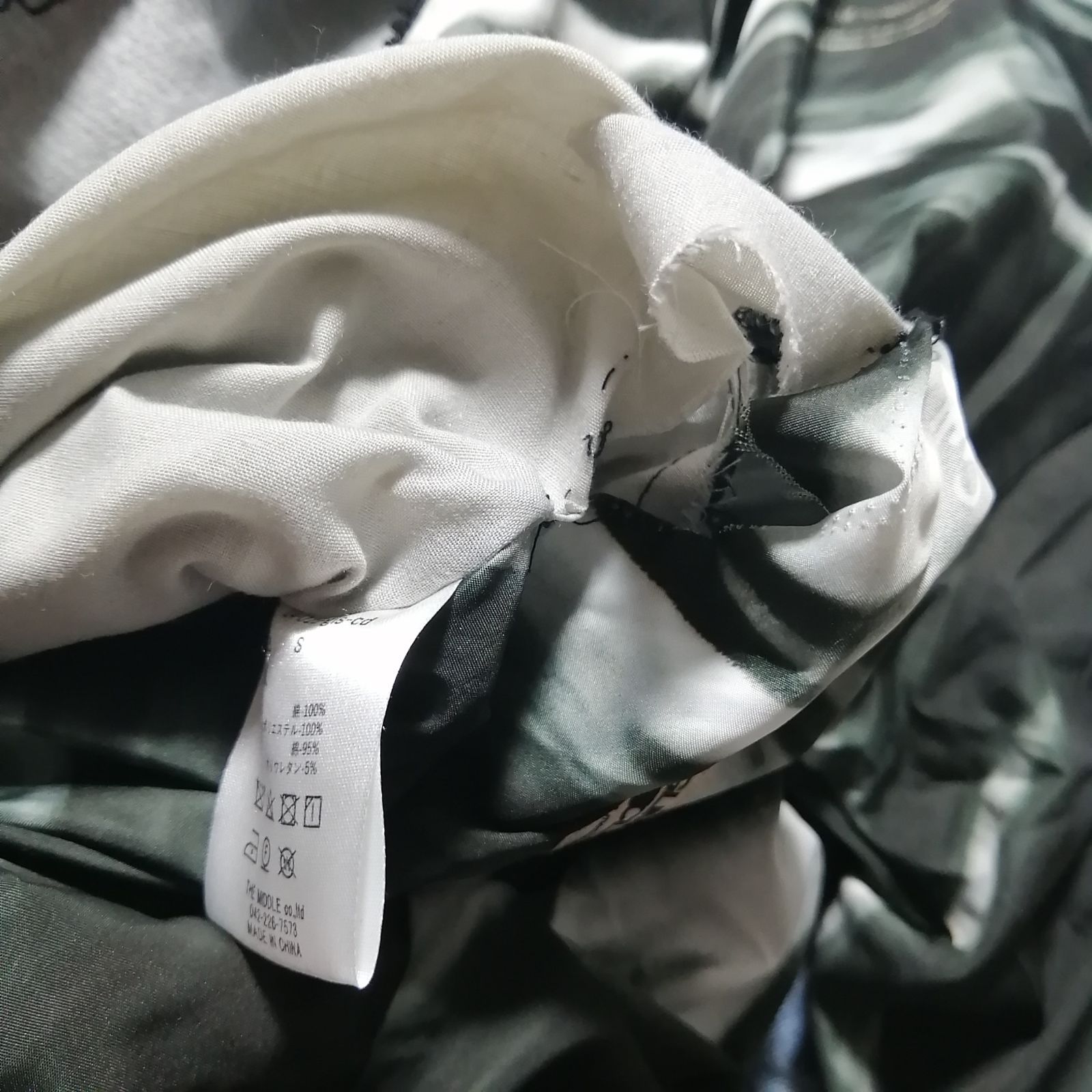 GLIMCLAP リバーシブルブルゾン 14-013 BLACK S - メルカリ