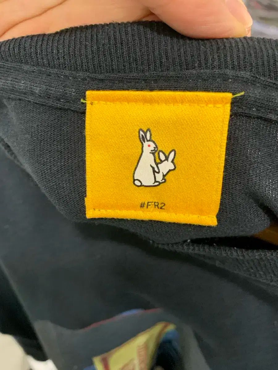 (ヴィンテージ)FR2 ファーキングラビット Smoking Kills ロングスリーブ 長袖Tシャツ