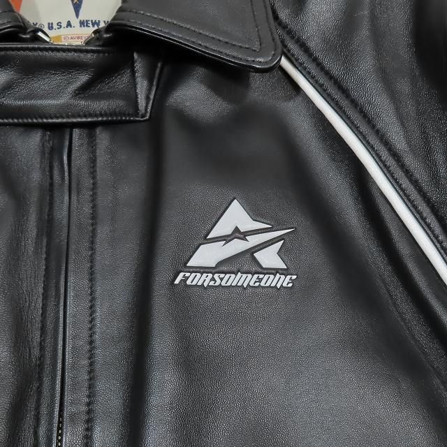 24AW アヴィレックス AVIREX × フォーサムワン FORSOMEONE LEATHER
