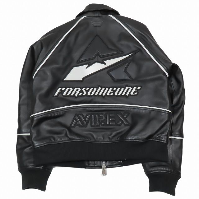 24AW アヴィレックス AVIREX × フォーサムワン FORSOMEONE LEATHER 