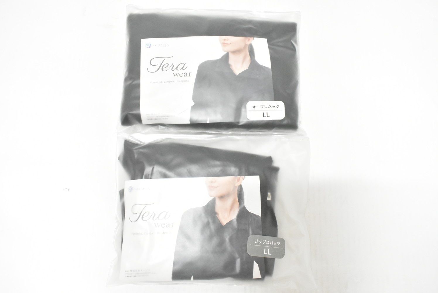 YOSA テラウェア LLサイズ 上下 オープンネック ジップスパッツ セット 美容 健康 ITMEA7UGKIGO-D-S18-byebye