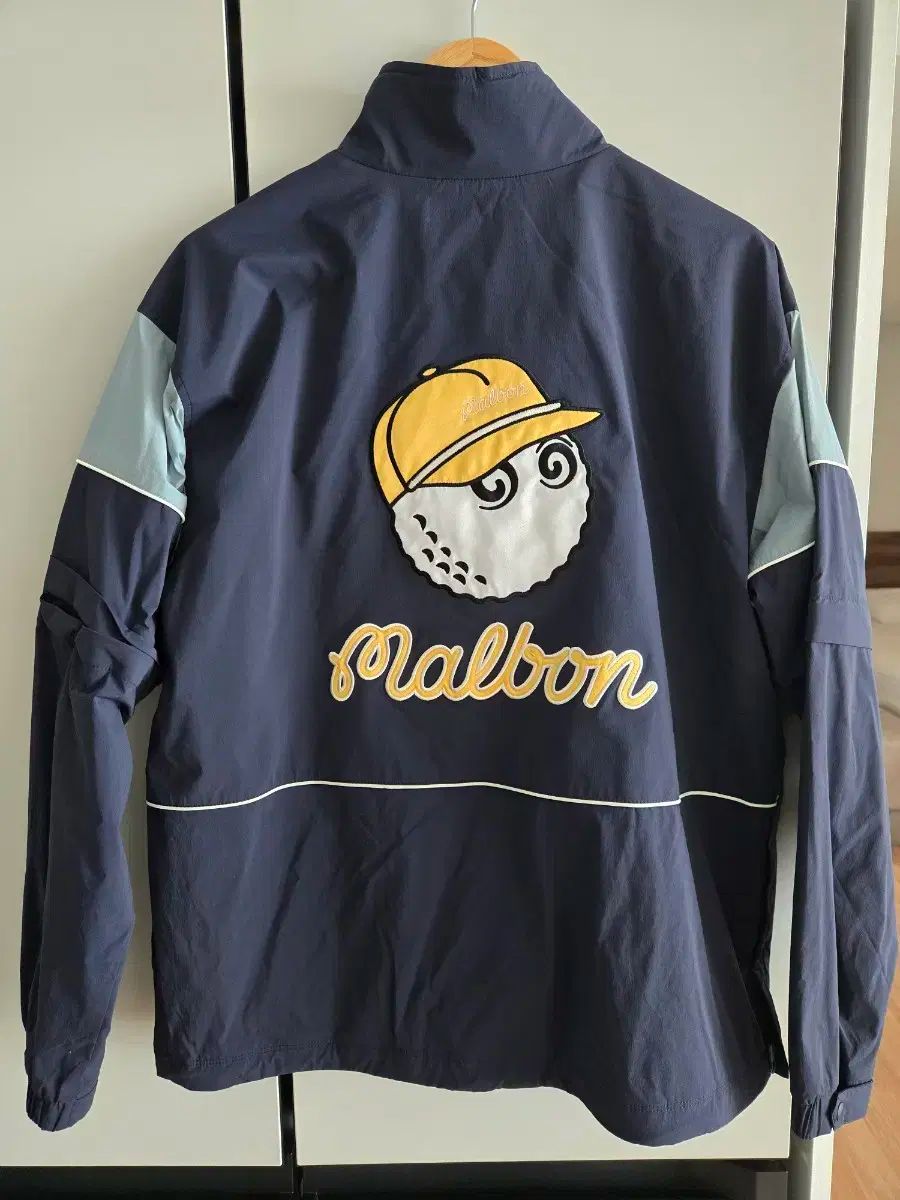 マルボンゴルフ MALBON GOLF ゴルフ ネイビー ウィンドブレーカー ハーフジップアップ LLC-HASEGAWATOSO_COM