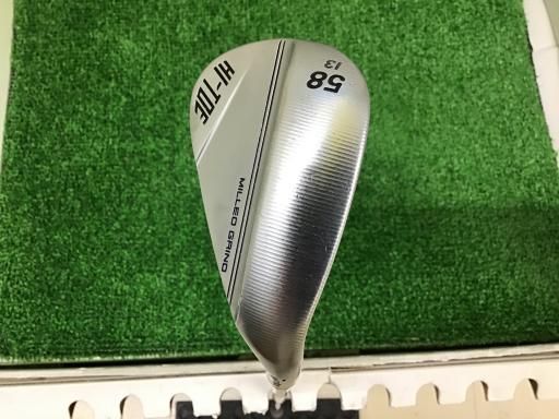テーラーメイド Taylor Made MILLED GRIND HI-TOE 2025 クローム 58° 13° ウェッジ WG 特注シャフト フレックスS メンズ 男性用 右利き 右用 Cランク ゴルフクラブ