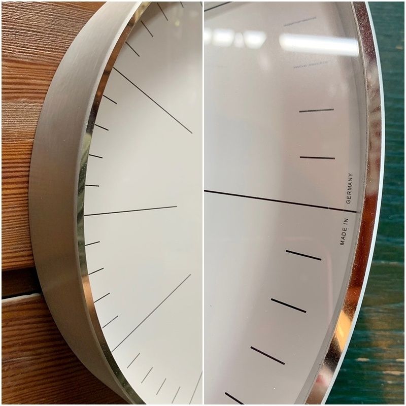 ユンハンス JUNGHANS 壁掛け時計 30cm Max Bill by Junghans Wall