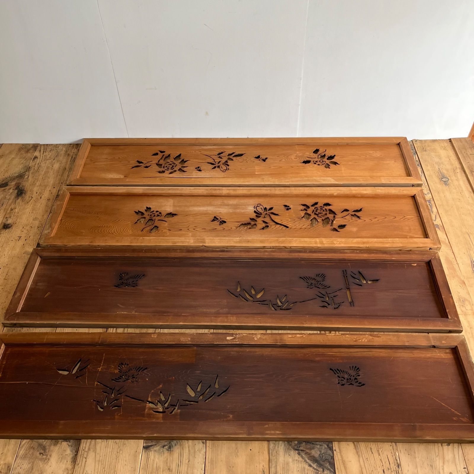 アンティーク 欄間 木彫り 古建具 古民家 リノベーション