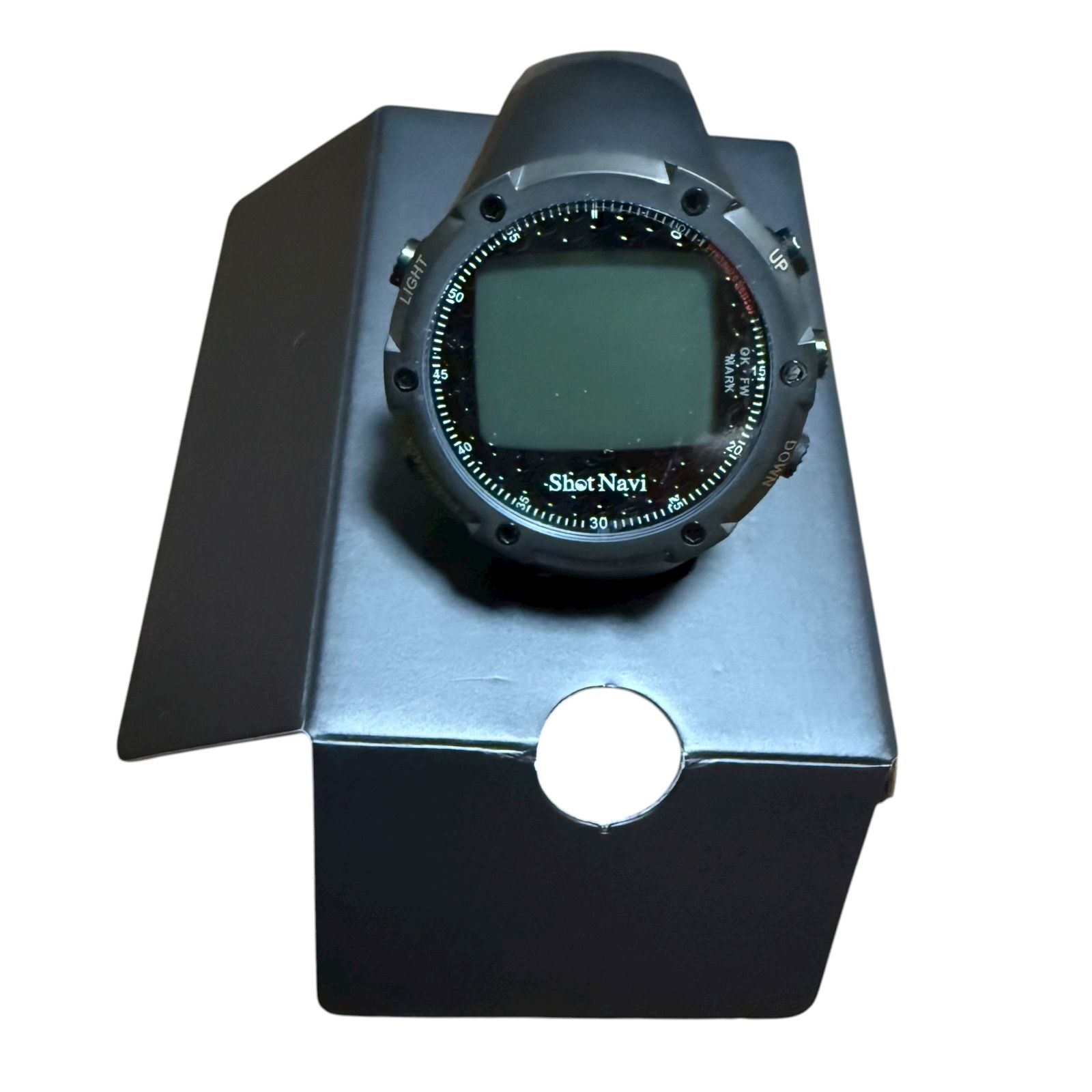 SHOT NAVI W1-FW PLUS 腕時計型GPSゴルフナビ ショットナビ 飛距離計測 フェアウェイ 防水 スコアカウンター