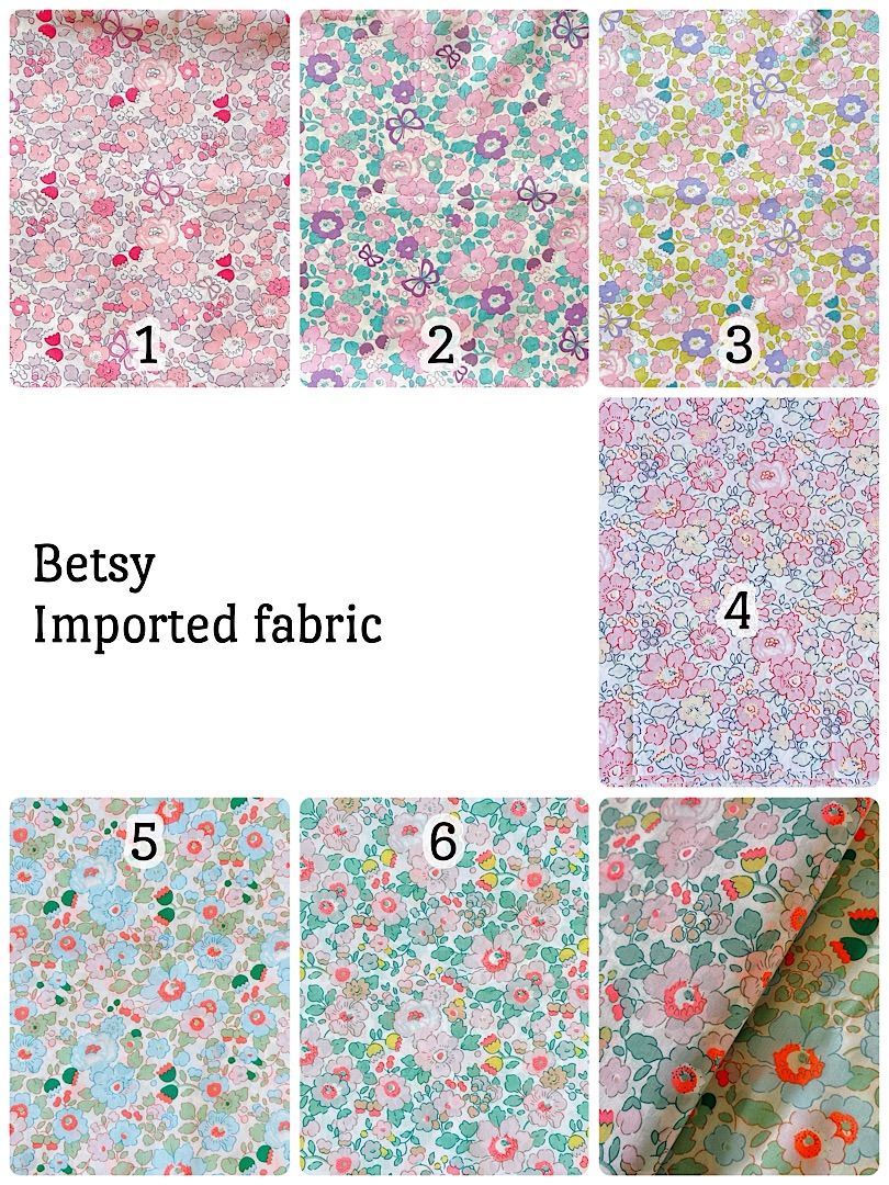 生地見本 販売 Betsy 生地幅130cm程 輸入 生地見本 ベッツィ① 生地