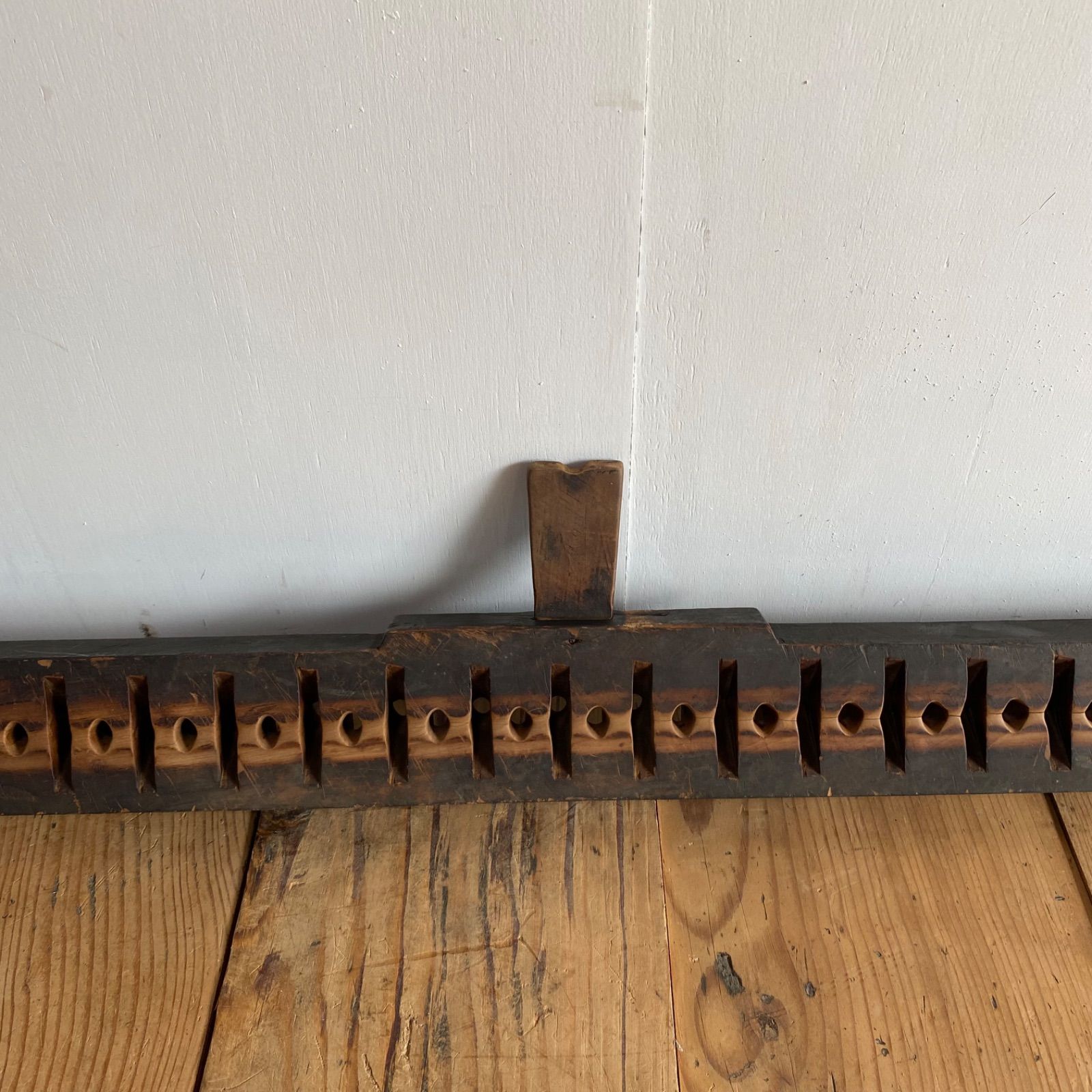 アンティーク 古道具 むしろ 筵編み機 筬 当時物 古民具 民藝 z971