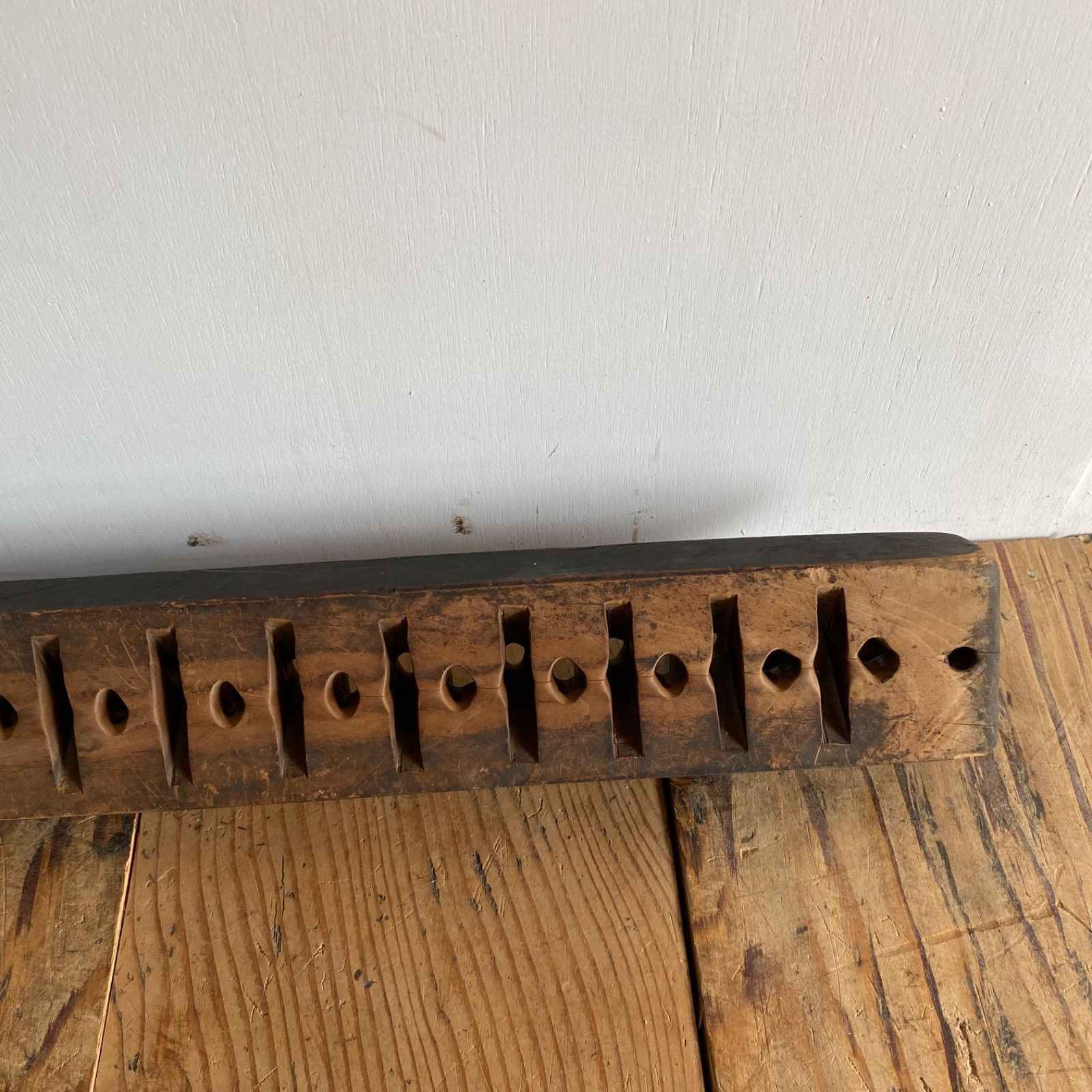 アンティーク 古道具 むしろ 筵編み機 筬 当時物 古民具 民藝 z971